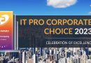 【IT PRO Corporate Choice 2023】全年最佳獎項 接受提名